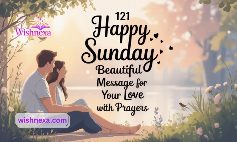 121 Happy Sunday Beautiful Message For Your Love With Prayers