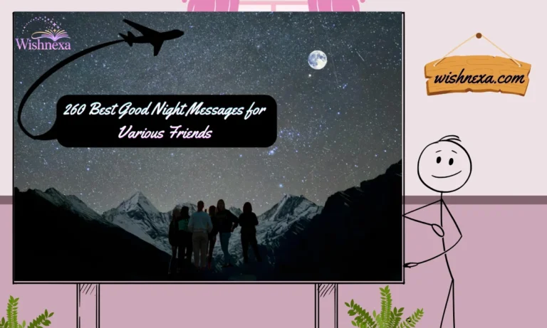 260 Best Good Night Messages for Various Friends