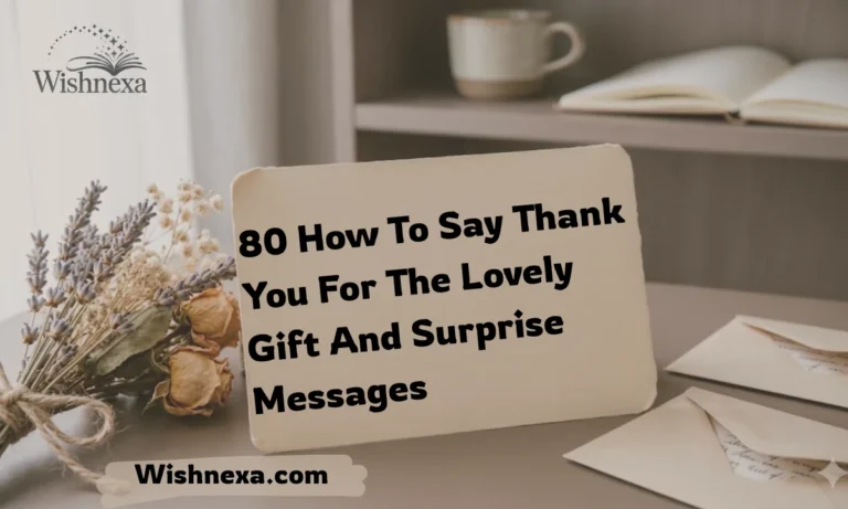 80 How To Say Thank You For The Lovely Gift And S urprise Messages