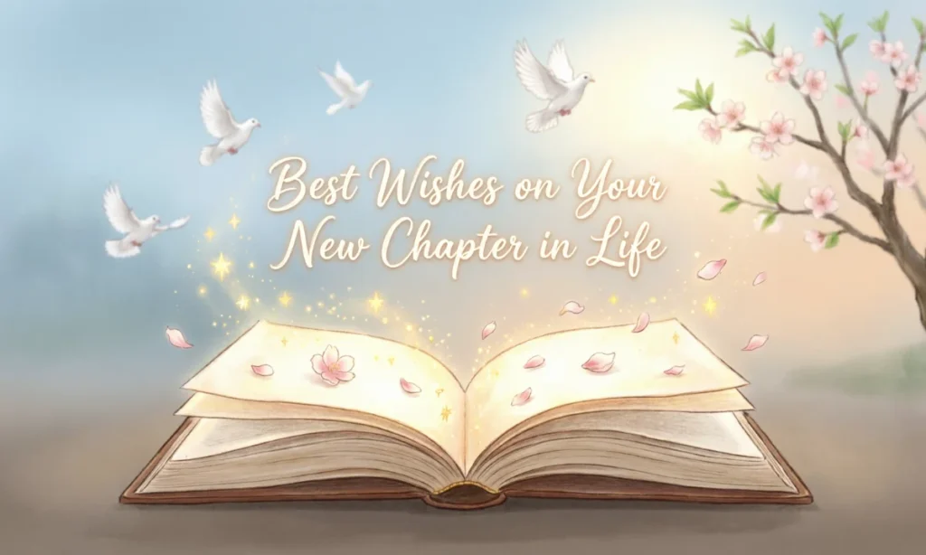 Best Wishes on Your New Chapter in Life