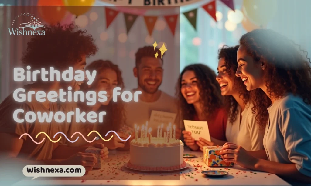 Birthday Greetings for Coworker