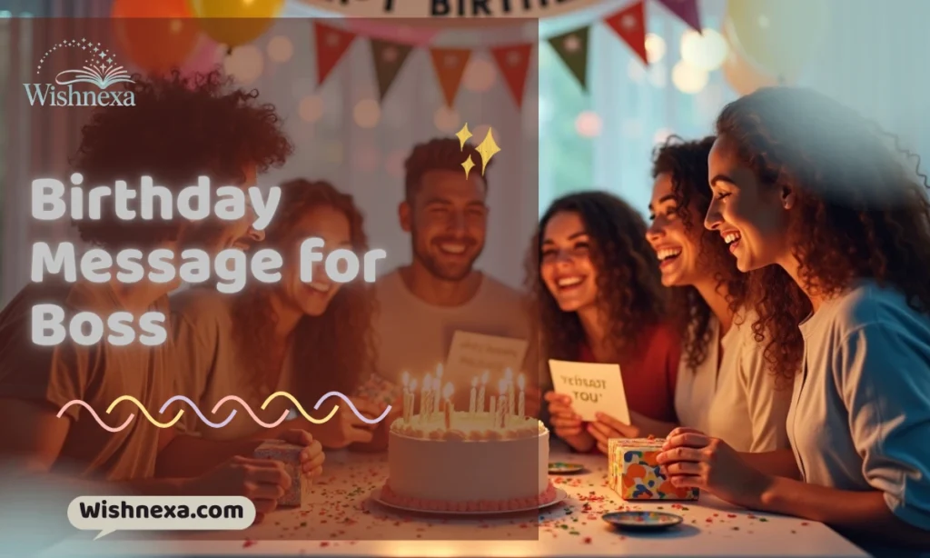 Birthday Message for Boss