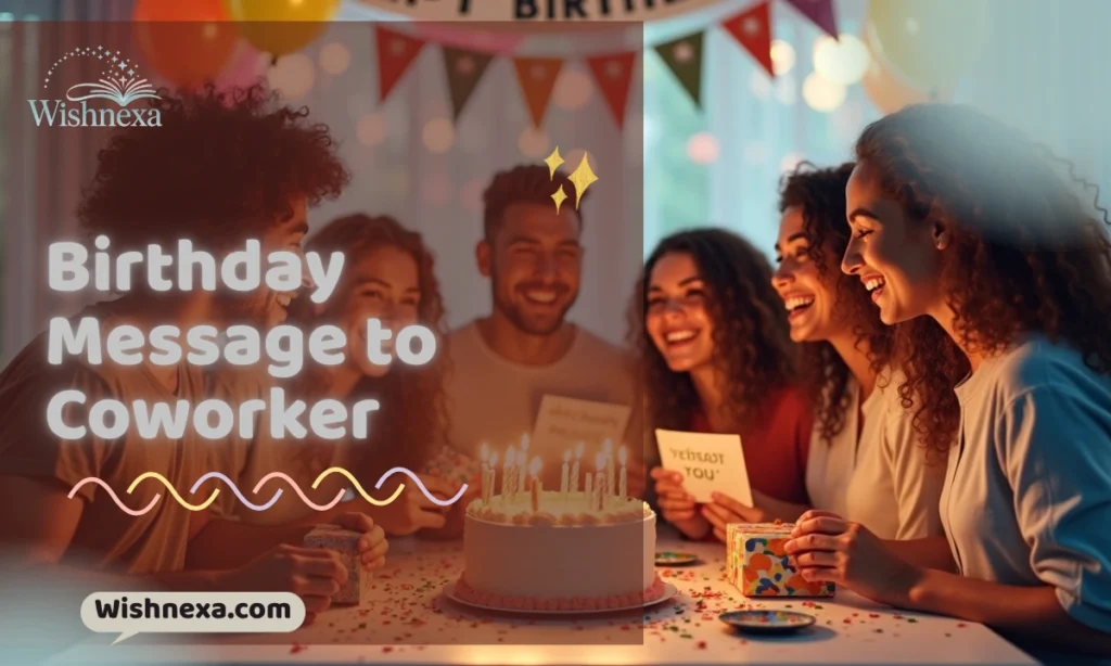 Birthday Message to Coworker