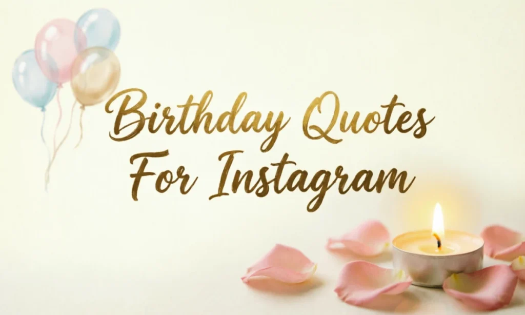 Birthday Quotes For Instagram