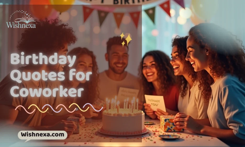 Birthday Quotes for Coworker