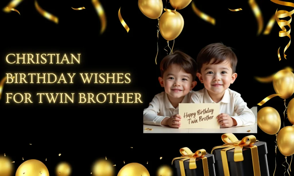 Christian Birthday Wishes for Twin Brother