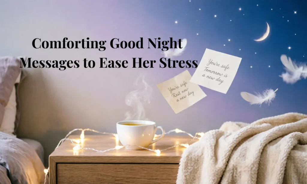 Comforting Good Night Messages to Ease Her Stress