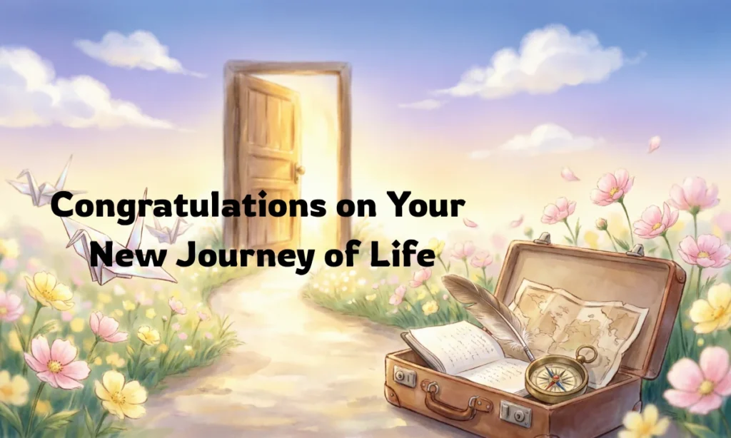 Congratulations on Your New Journey of Life