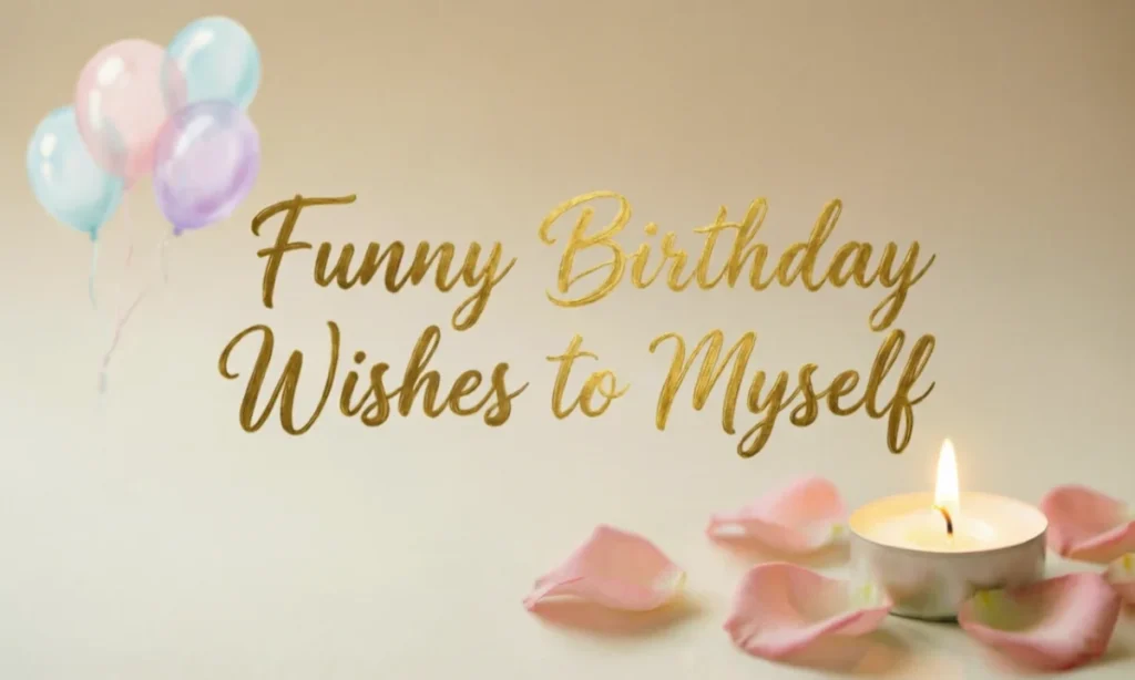 Funny Birthday Wishes to Myself