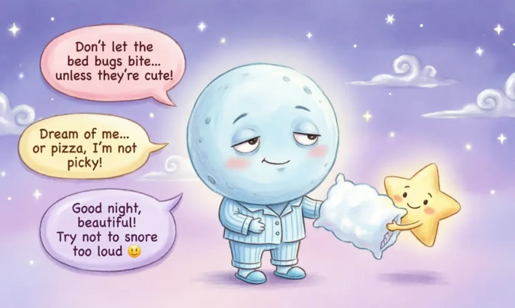 Funny Good Night Messages for Her