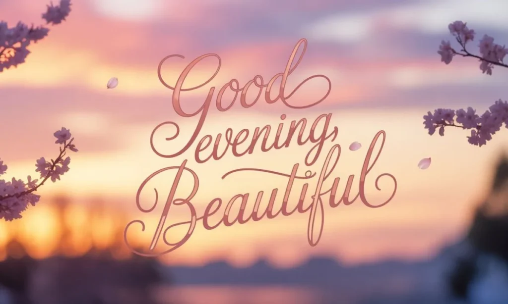 Good Evening Message for Her