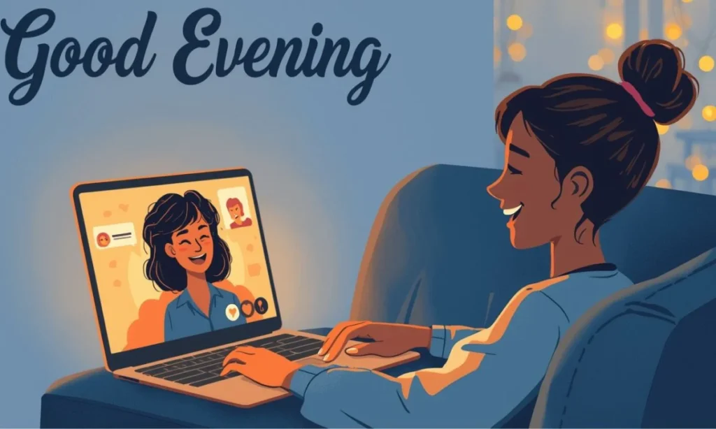 Good Evening Message for a Friend Long Distance