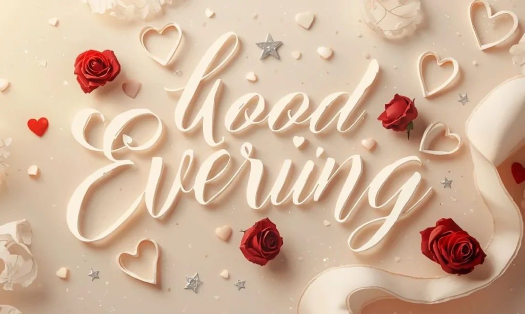 Good Evening Message for a Special Person