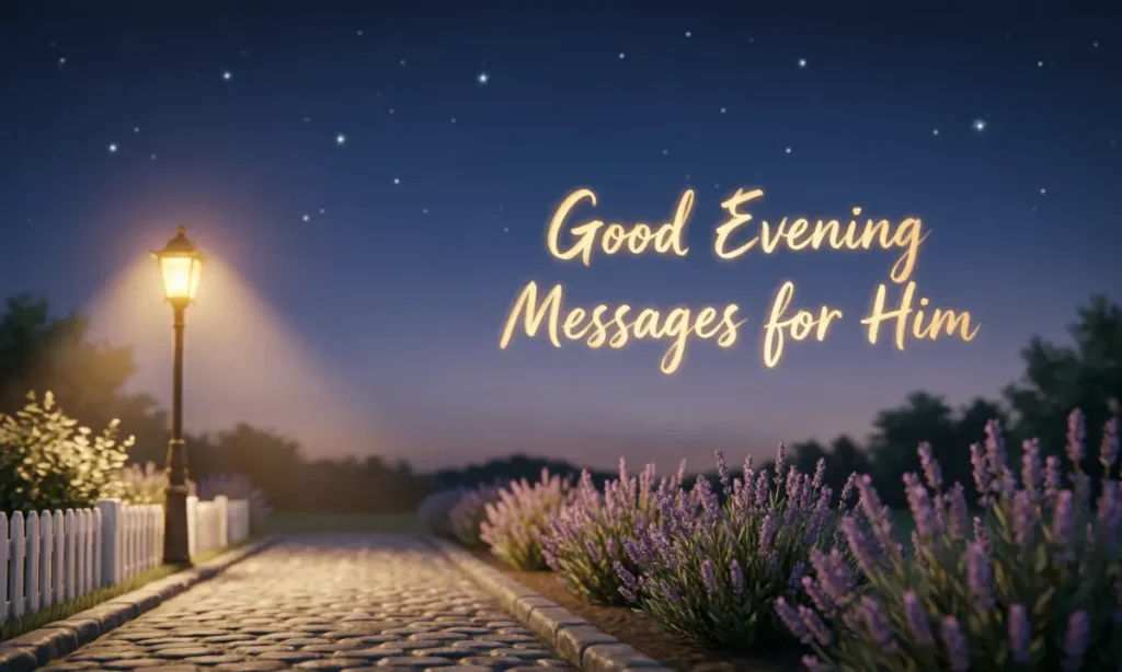 Good Evening Messages for Him