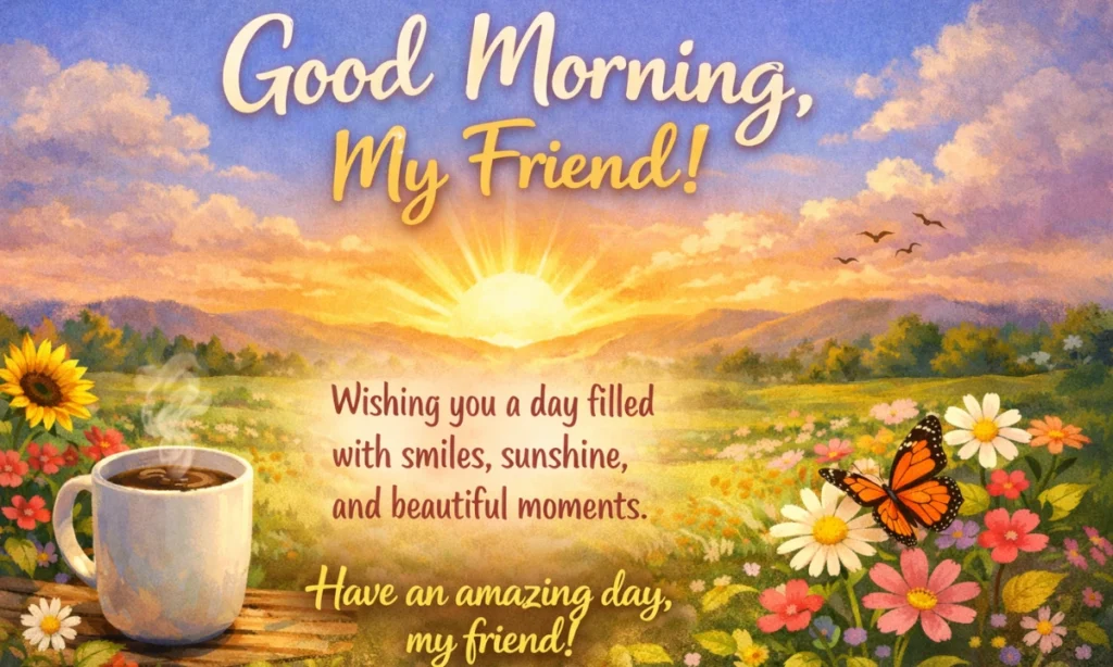 Good Morning Quote for a Friend