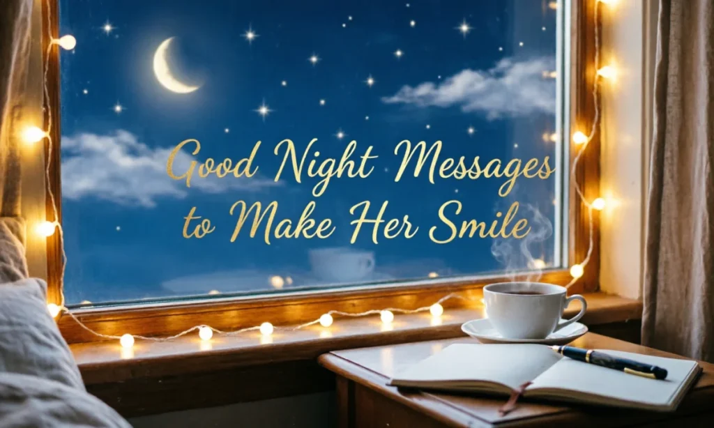 Good Night Messages to Make Her Smile