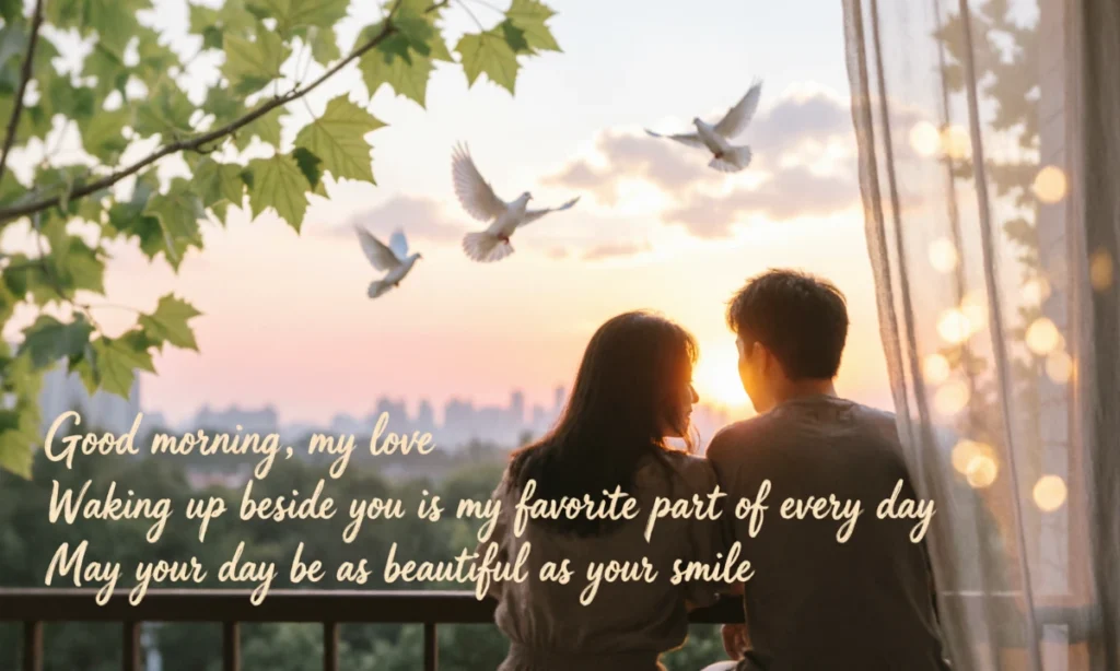 Good morning messages for love