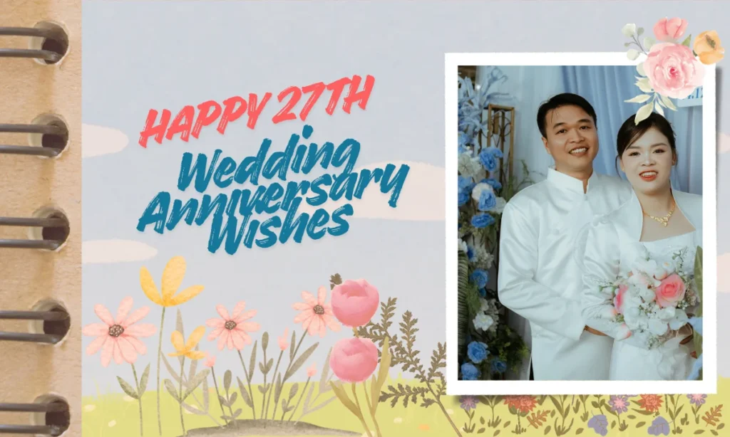 Happy 27th Wedding Anniversary Wishes