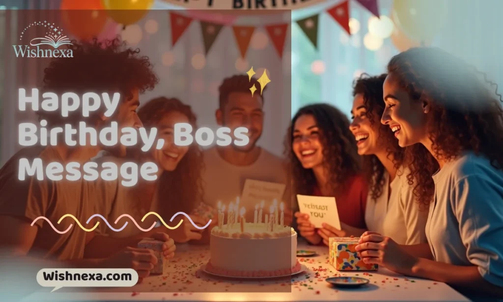 Happy Birthday, Boss Message