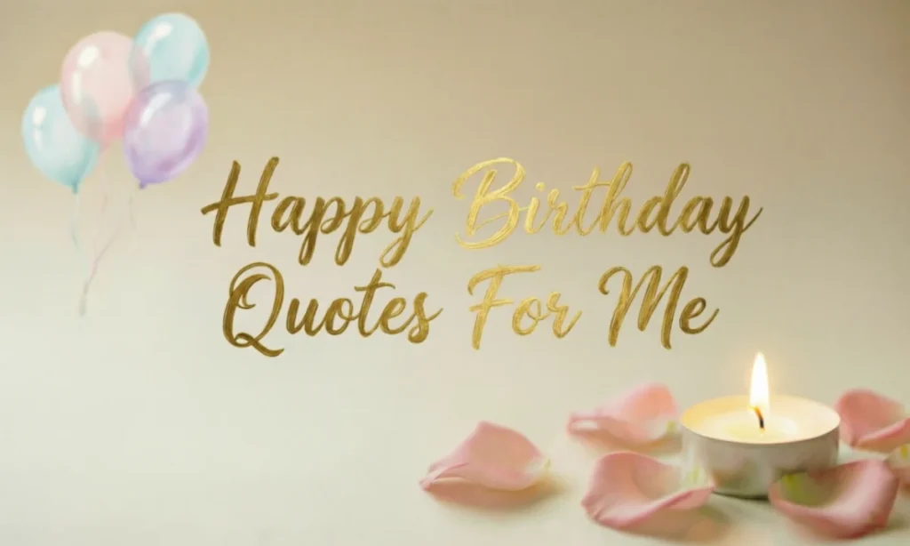 Happy Birthday Quotes For Me