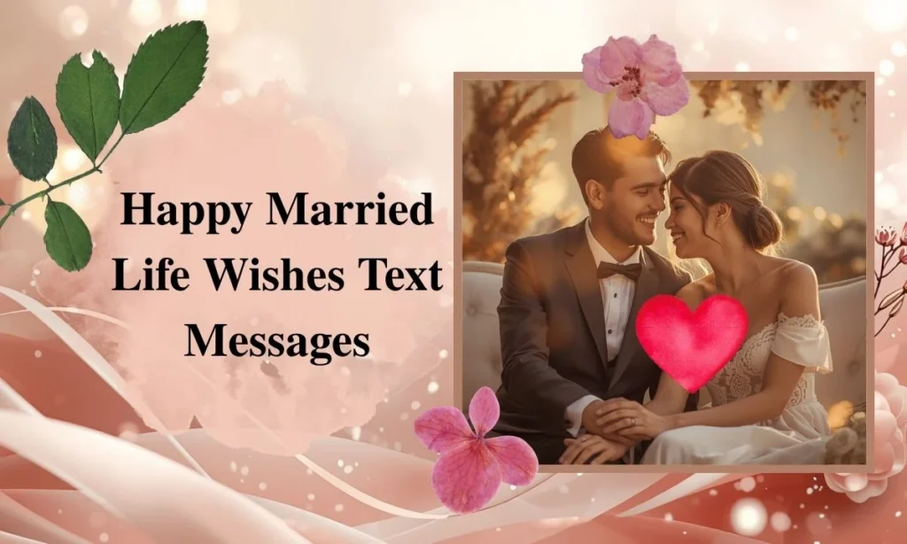 Happy Married Life Wishes Text Messages