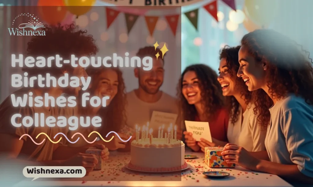 Heart-touching Birthday Wishes for Colleague