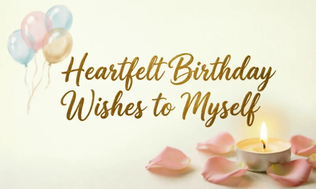 Heartfelt Birthday Wishes to Myself
