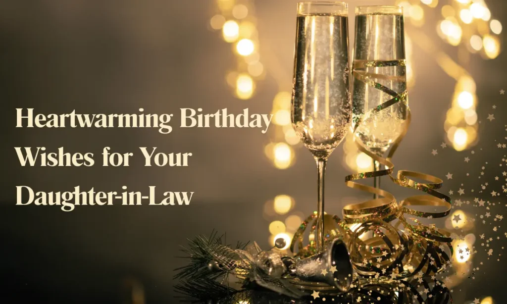 Heartwarming Birthday Wishes for Your Daughter-in-Law