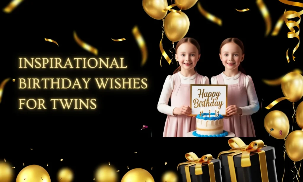 Inspirational Birthday Wishes for Twins