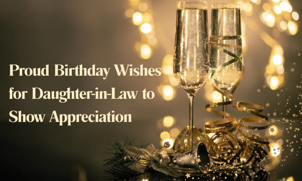 Proud Birthday Wishes for Daughter-in-Law to Show Appreciation