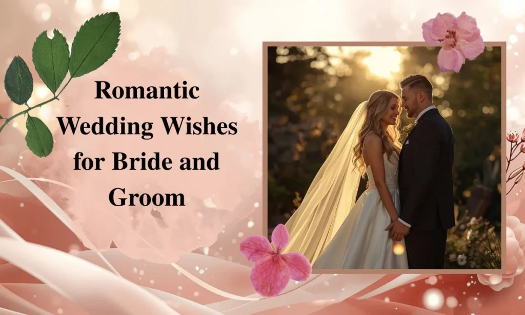 Romantic Wedding Wishes for Bride and Groom