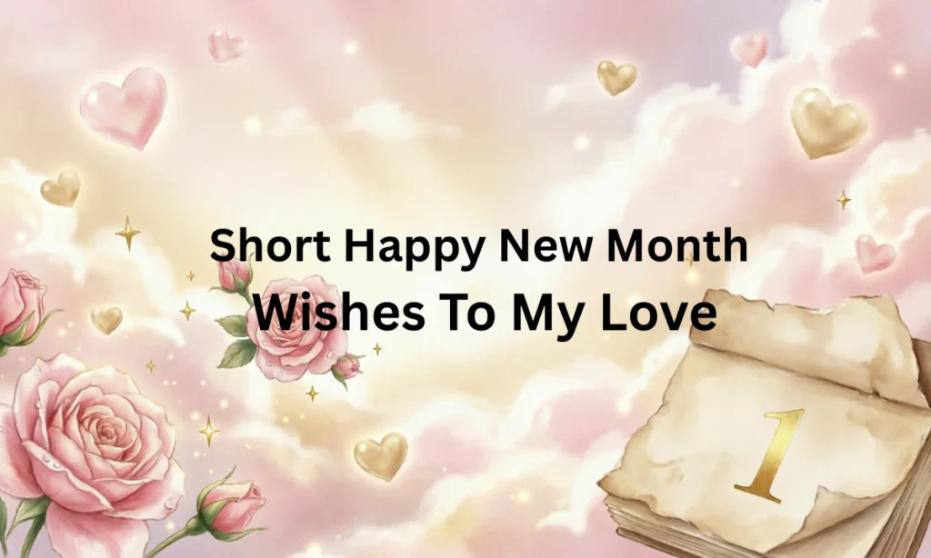 Short Happy New Month Wishes To My Love