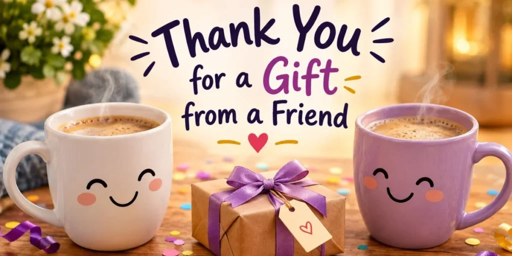 Thank You Messages for a Gift from a Friend