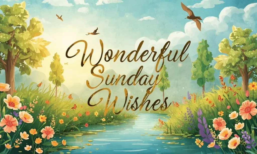 Wonderful Sunday Wishes