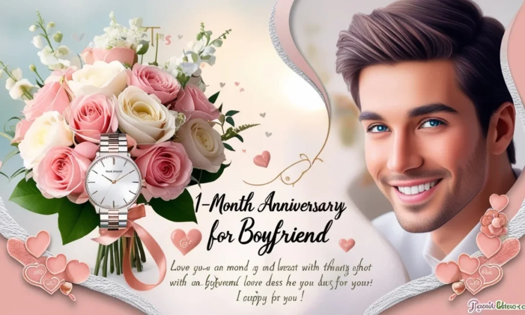 1-Month Anniversary Wishes for Boyfriend