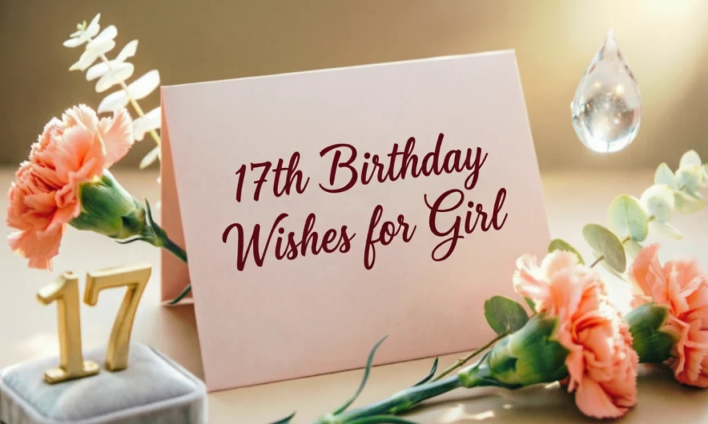 17th Birthday Wishes for Girl