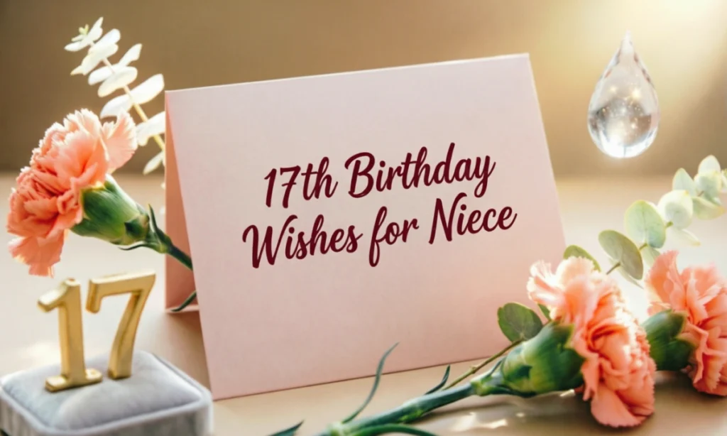 17th Birthday Wishes for Niece