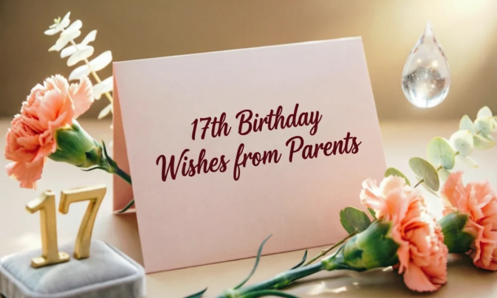 17th Birthday Wishes from Parents