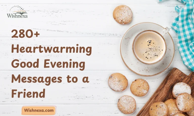280+ Heartwarming Good Evening Messages to a Friend