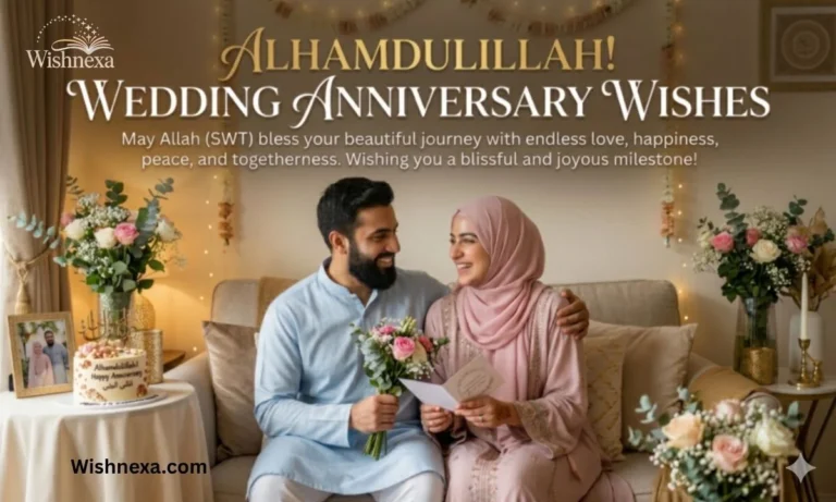 Alhamdulillah Wedding Anniversary Wishes