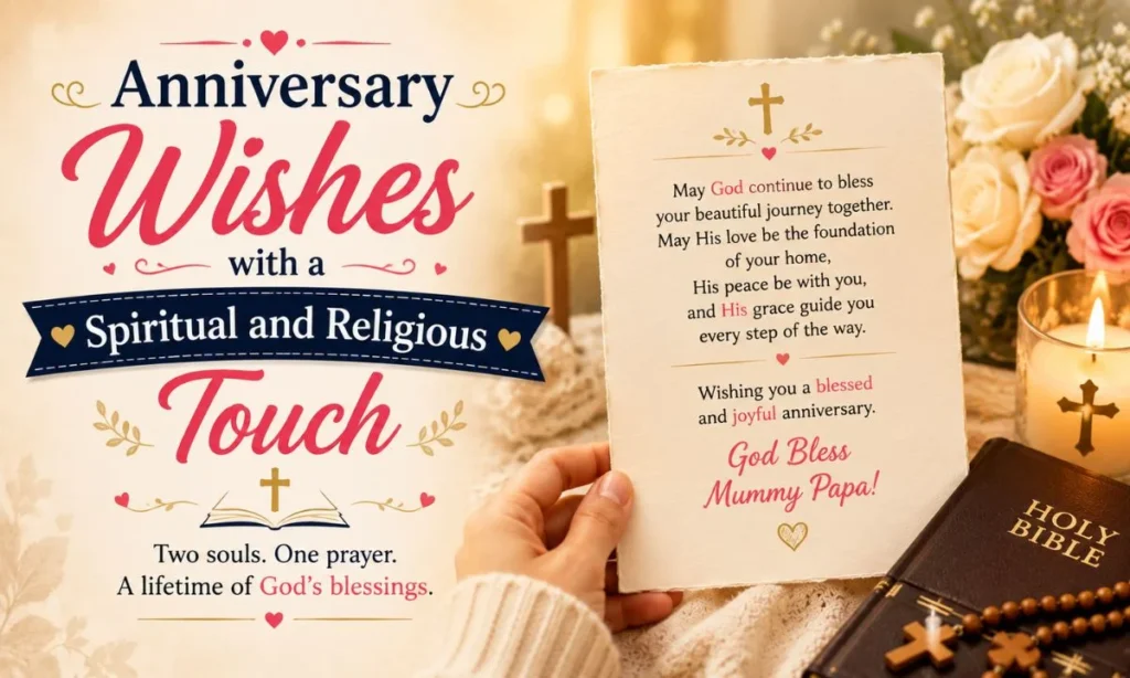Anniversary Wishes with a Spiritual and Religious Touch