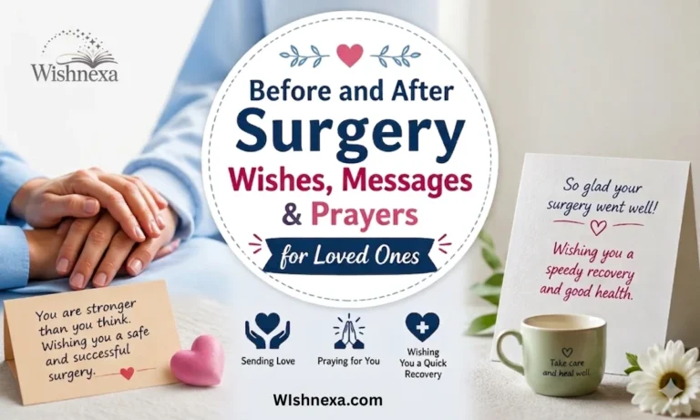 Before and After Surgery Wishes