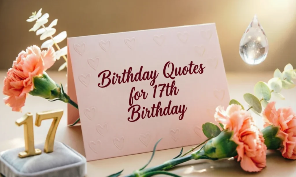 Birthday Quotes for 17th Birthday