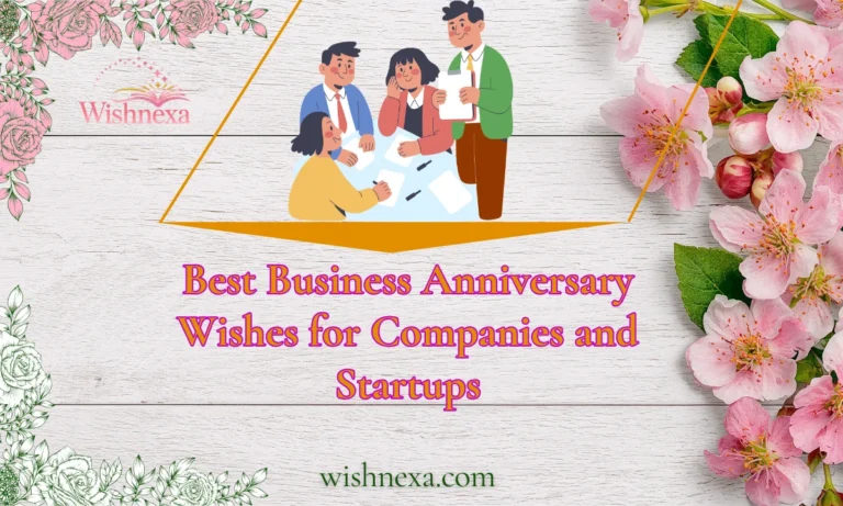 Business Anniversary Wishes