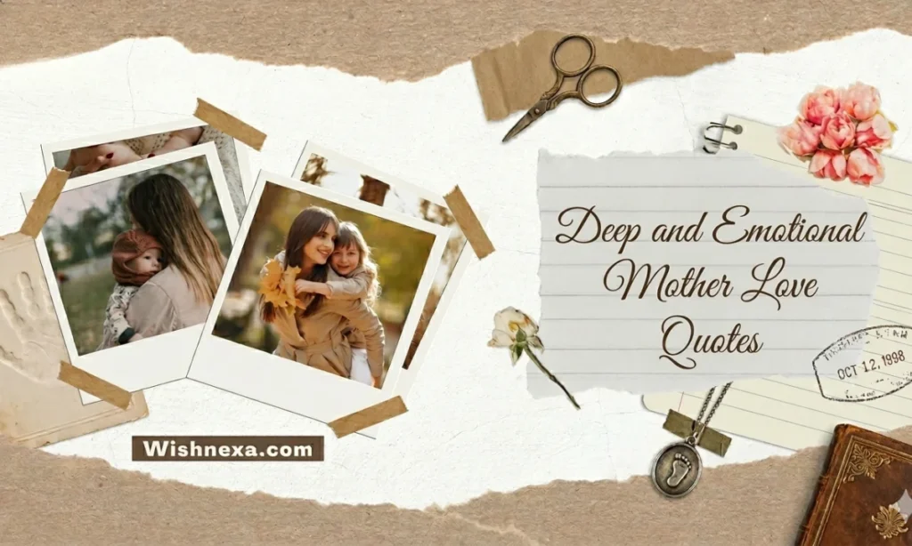Deep and Emotional Mother Love Quotes