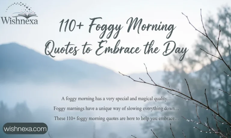 Foggy Morning Quotes