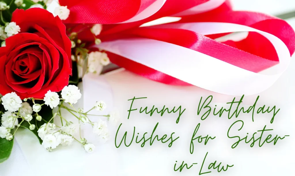 Funny Birthday Wishes for Sister-in-Law