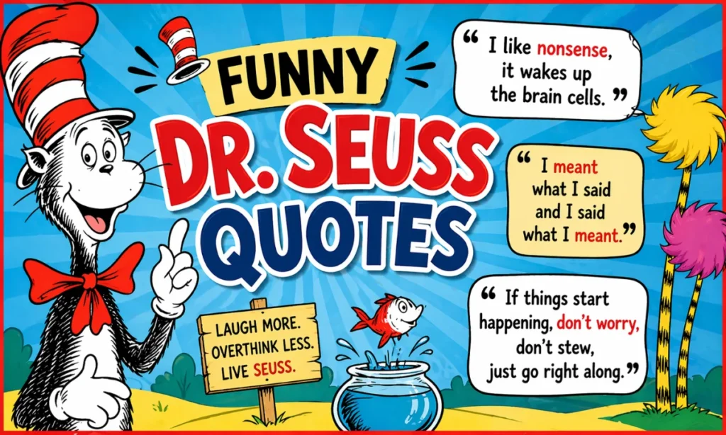 Funny Dr. Seuss Quotes