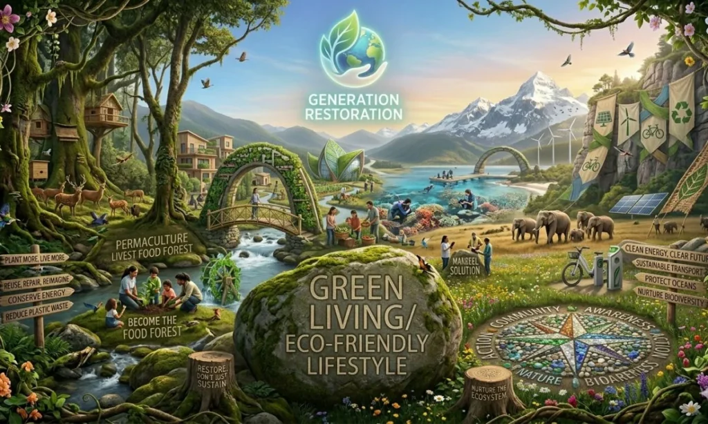 Green Living Eco-Friendly Lifestyle