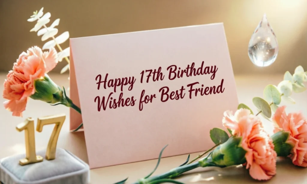 Happy 17th Birthday Wishes for Best Friend